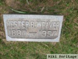 Hester B. Weaver