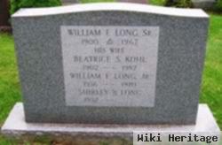 William F Long, Sr