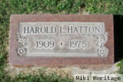 Harold Leonard Hatton