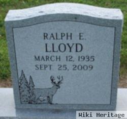 Ralph Edwin Lloyd