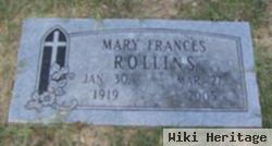 Mary Frances Rollins