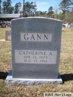 Catherine A Wideman Gann