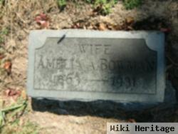 Amelia A Bowman