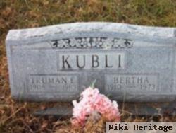 Truman E Kubli