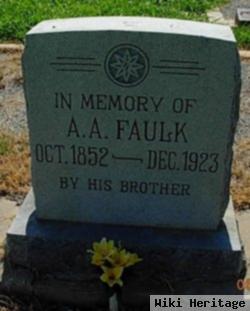 Alfred Andrew Faulk