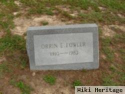 Orrin E. Fowler