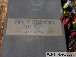 John W. Stembridge, Jr