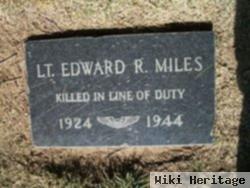 Lieut Edward Rowland Miles