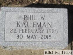 Phil W Kaufman