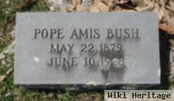 Pope Amis Bush