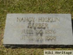 Nancy Hicklin Barber