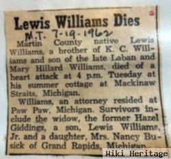 Lewis Ronald Williams