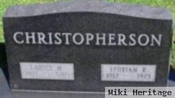 Ephriam R Christopherson