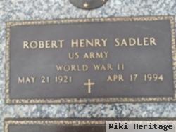 Robert Henry "jack" Sadler