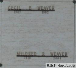 Cecil B Weaver