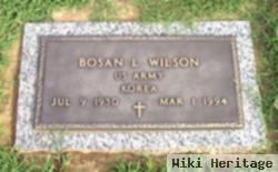 Bosan L Wilson