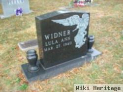 Lula Ann Kaylor Widner