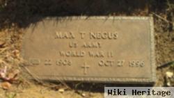 Max T. Negus