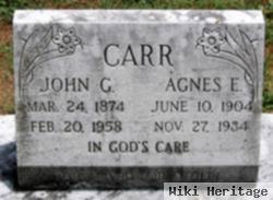 Agnes E. Carr