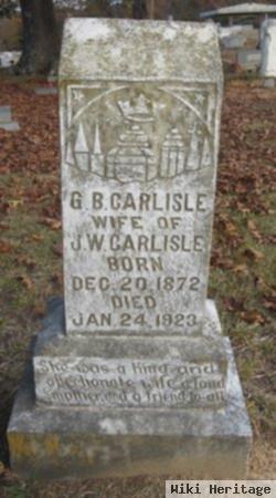 G. B. Carlisle