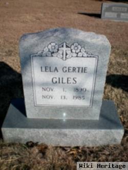 Lela Gertie Giles