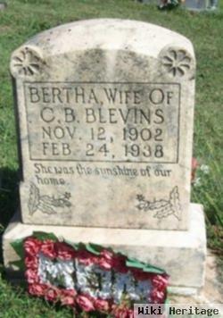 Bertha E. Thornberry Blevins