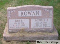 Kathleen H Rowan