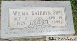 Wilma Kathryn Burnett Pope