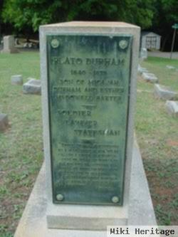 Plato Durham