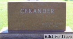 Howard Carl Cekander