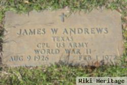 James W Andrews