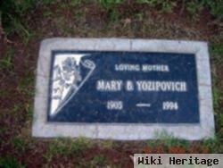 Mary B Yozipovich