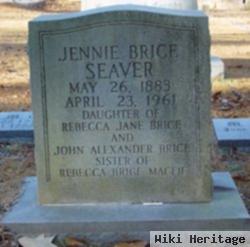 Jennie Brice Seaver