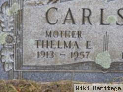 Thelma E Carlson