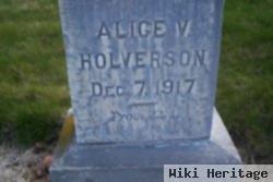 Alice V. Holverson