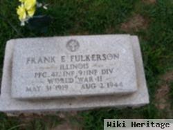 Frank E Fulkerson