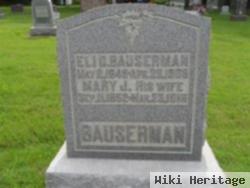 Eli D. Bauserman