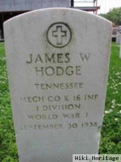 James W Hodge