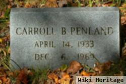 Carroll Bennett Penland