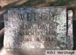 Mary Davis Welch