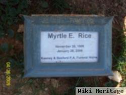 Myrtle Estella Haller Rice