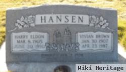 Harry Eldon Hansen