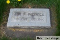 Ada R Paddock