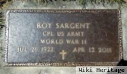 Cpl Roy Sargent