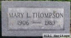 Mary L Thompson