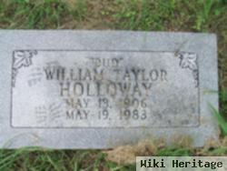 William Taylor "bud" Holloway