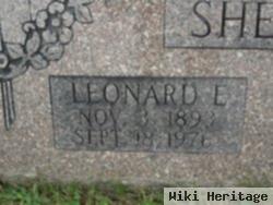 Leonard E Shetley