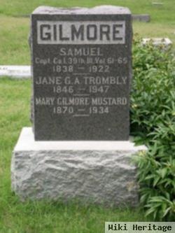 Jane G A "jennie" Trumble Gilmore