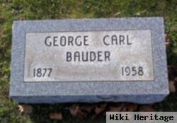 George Carl Bauder