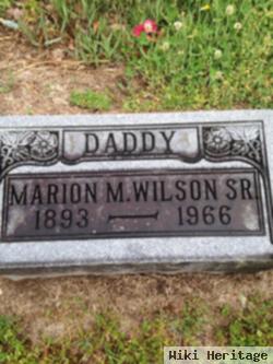 Marion M. Wilson, Sr